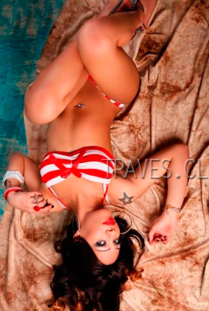 M&iacute;xtica primera ves  Escort Travestis en Vi&ntilde;a del Mar |  Cora diosa chilena bella morena muy hot lechera rompe culo, Chilena  1 hora 40 mil